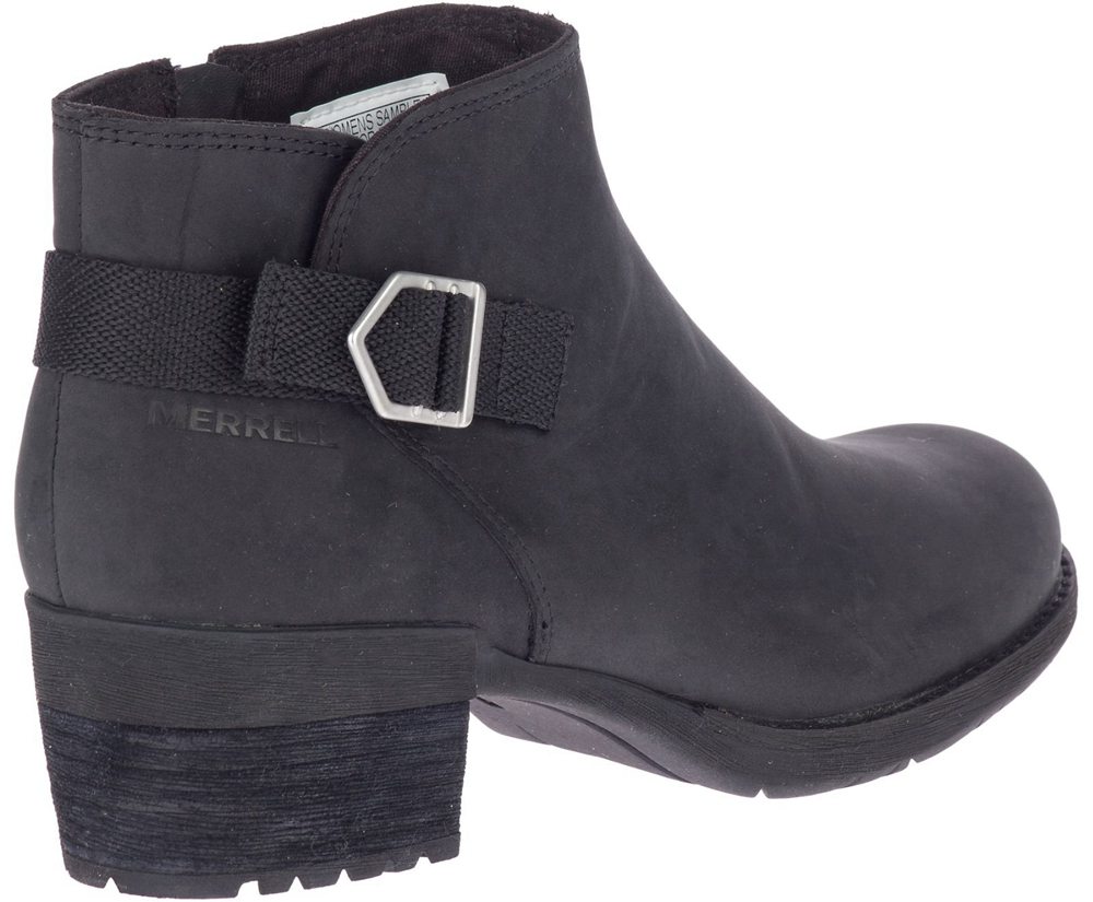 Kozaki Merrell Damskie Czarne - Shiloh Ii Bluff - 304819-ZVI